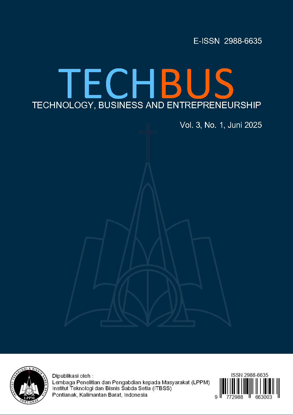 					View Vol. 3 No. 1 (2025): Technology, Business and Entrepreneurship
				