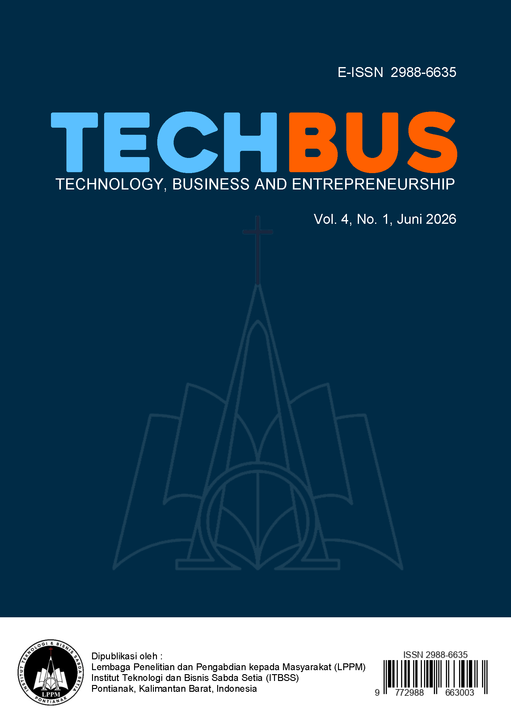 					View Vol. 4 No. 1 (2026): Technology, Business and Entrepreneurship
				